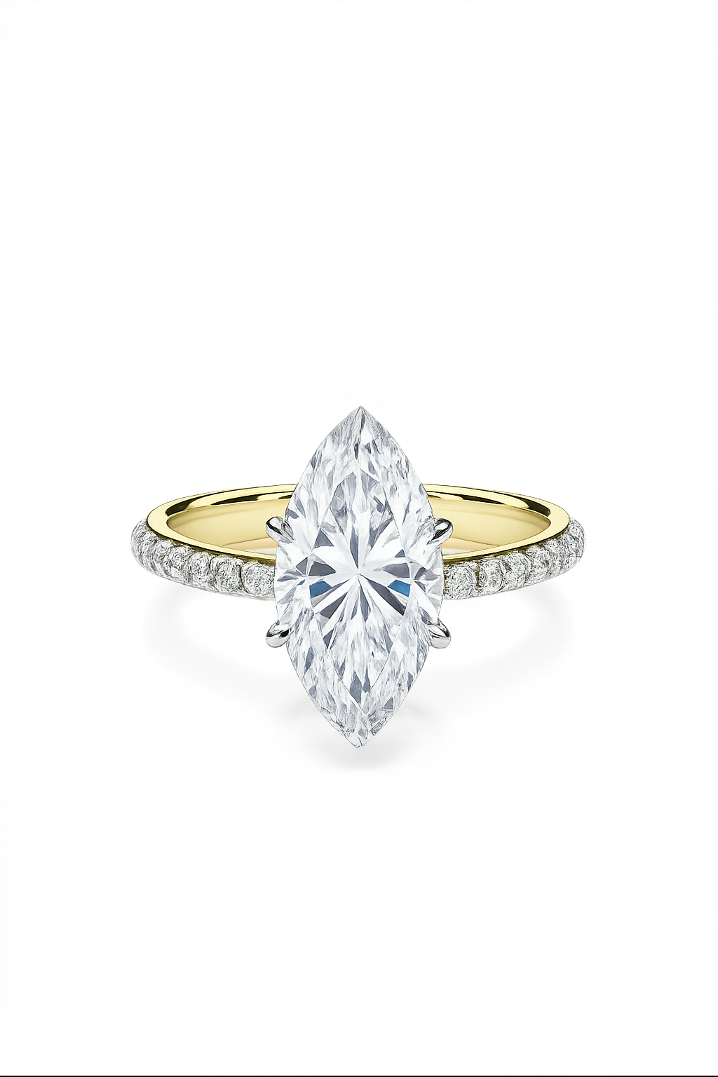 Contour Band Pavé