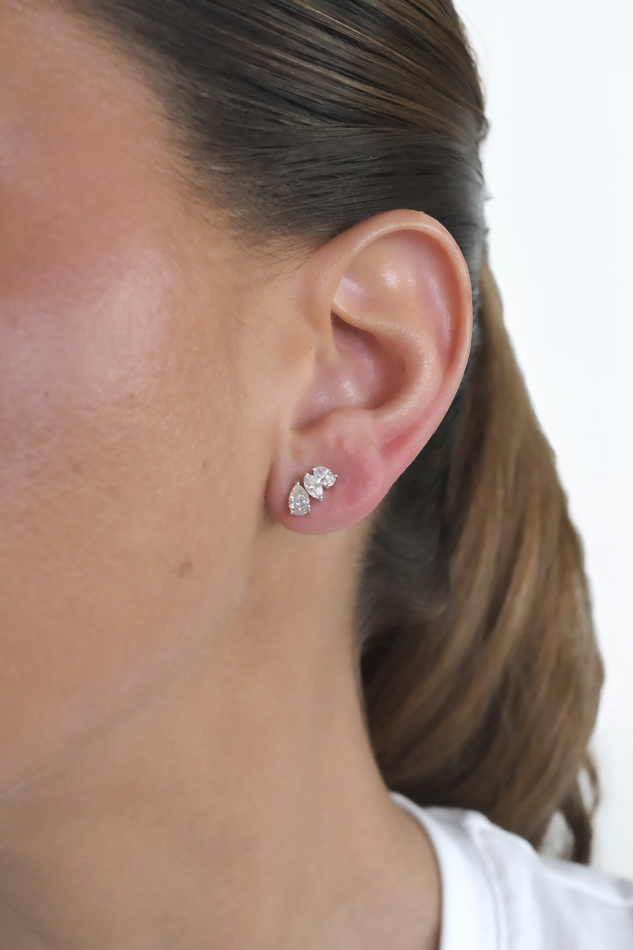 Rox 3 Pear Earring