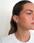 Minerva Pear Emerald Earrings