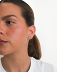 Solene - Oval Wavy New Stud