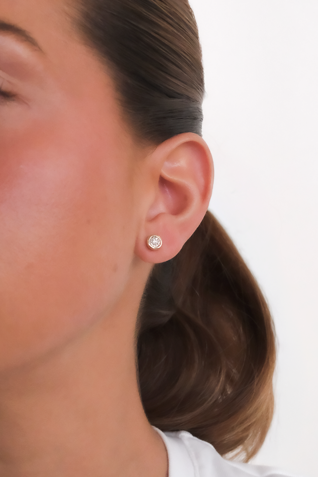 Lola Bezel Studs