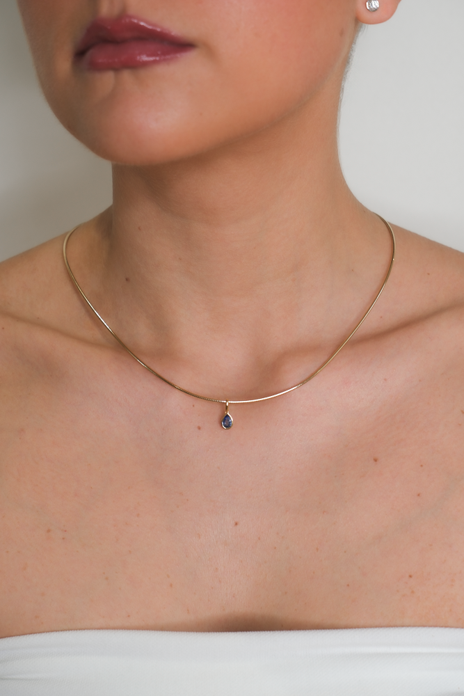 Salma Blue Sapphire Charm