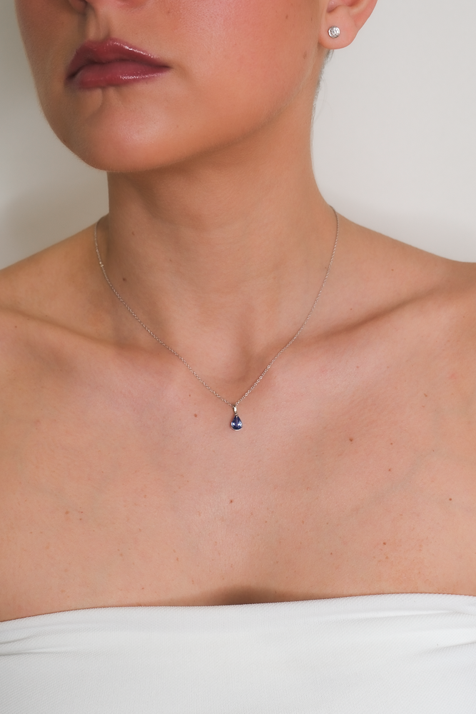 Salma Blue Sapphire Charm