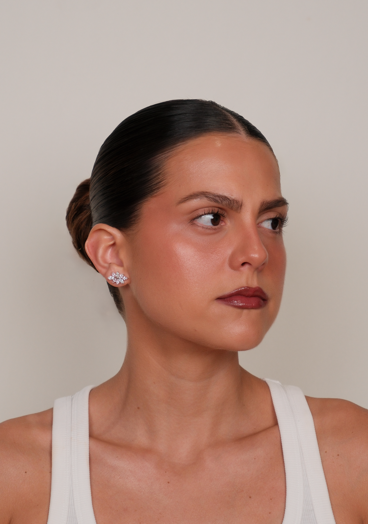 Bruna Flower Pink Diamond