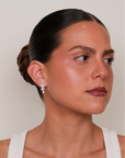 Asia Drop Diamond Earring