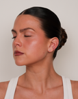 Nina - Pink Sapphire Ear cuff