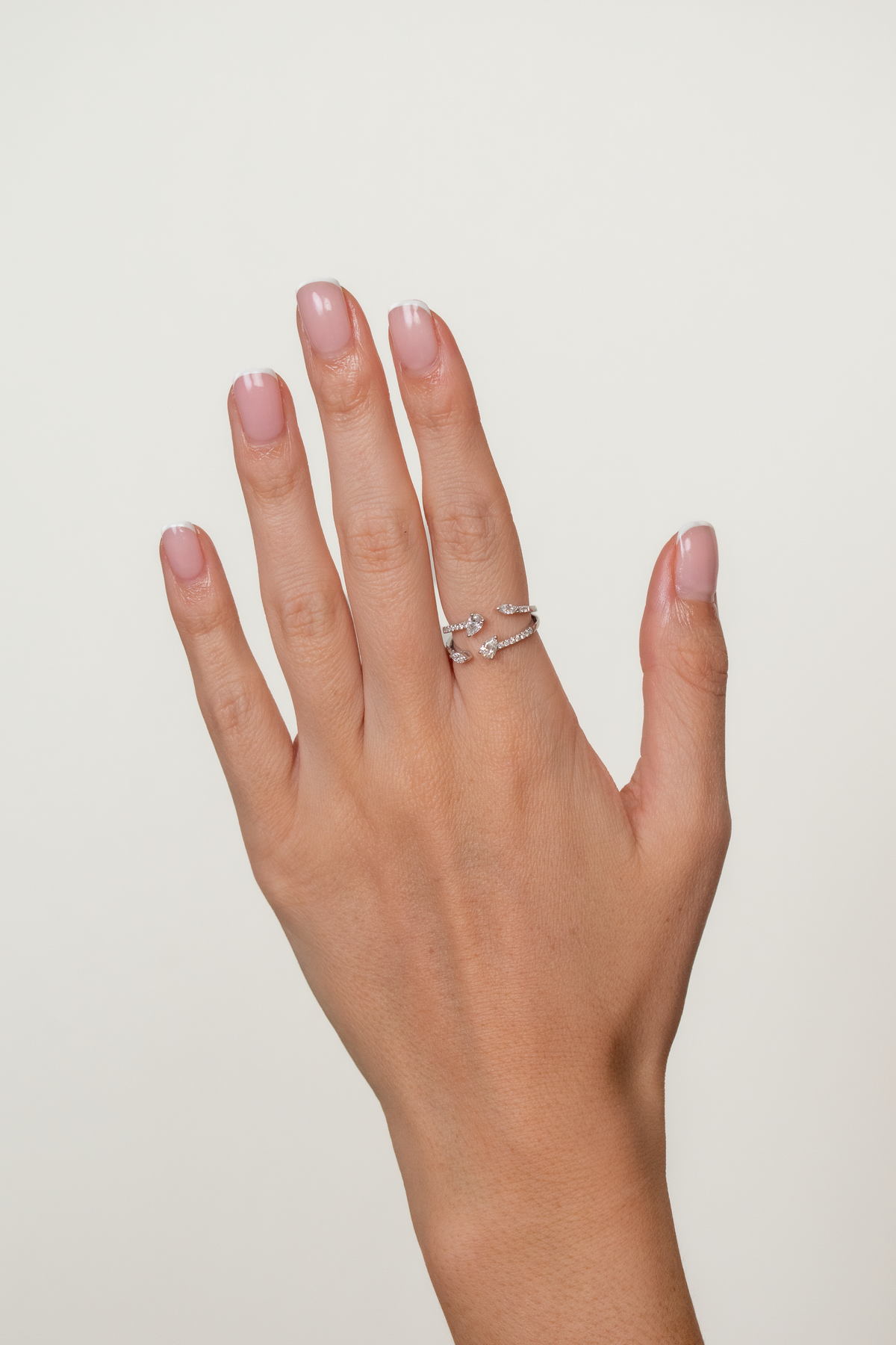 Andy Wrap Pear and Marquise Ring
