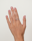 Andy Wrap Pear and Marquise Ring