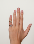 Camia Emerald Chunky Pinky Ring