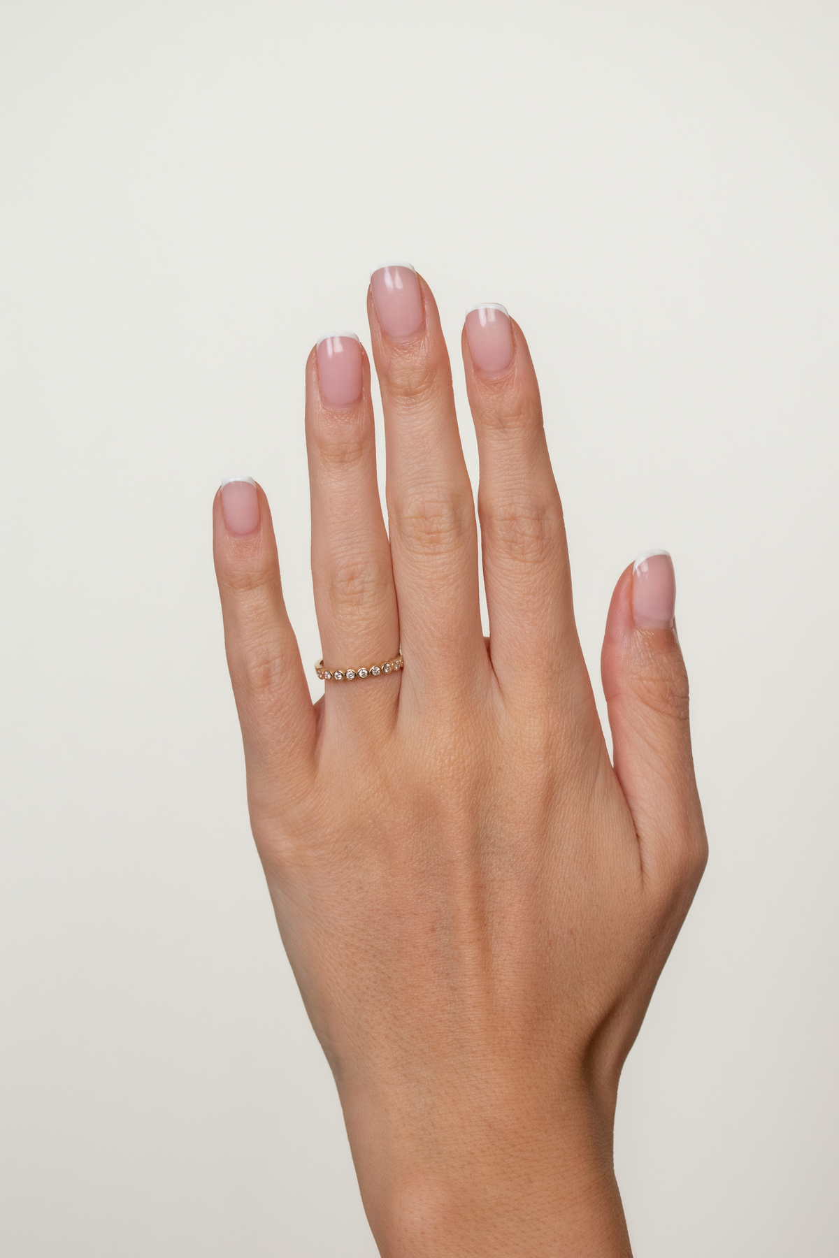 Barb Ring Bezel Diamond Ring