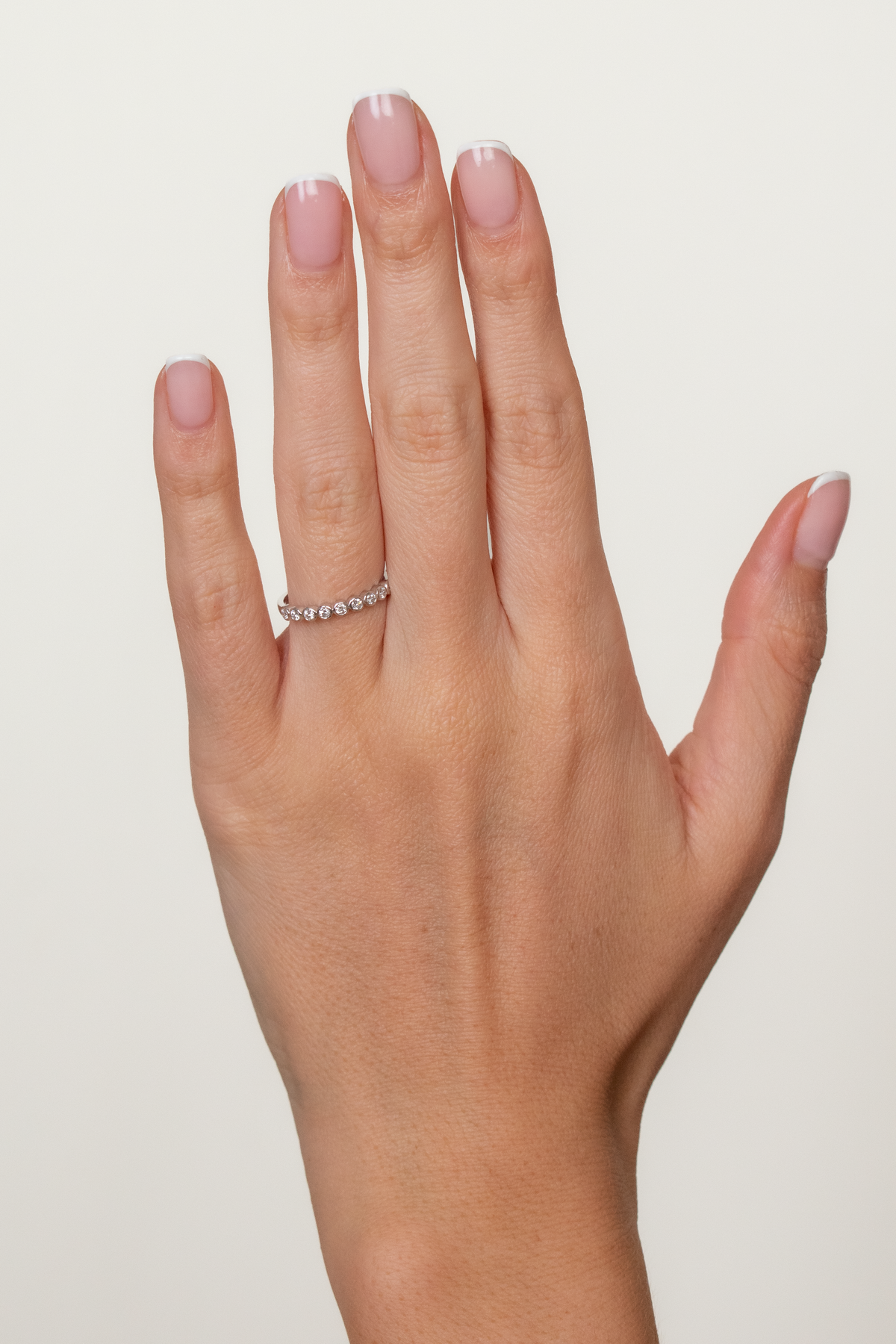 Barb Ring Bezel Diamond Ring