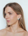 Fer - Original Emerald Leaves Earrings