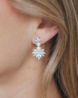 Carola - Diamond Drop Earrings