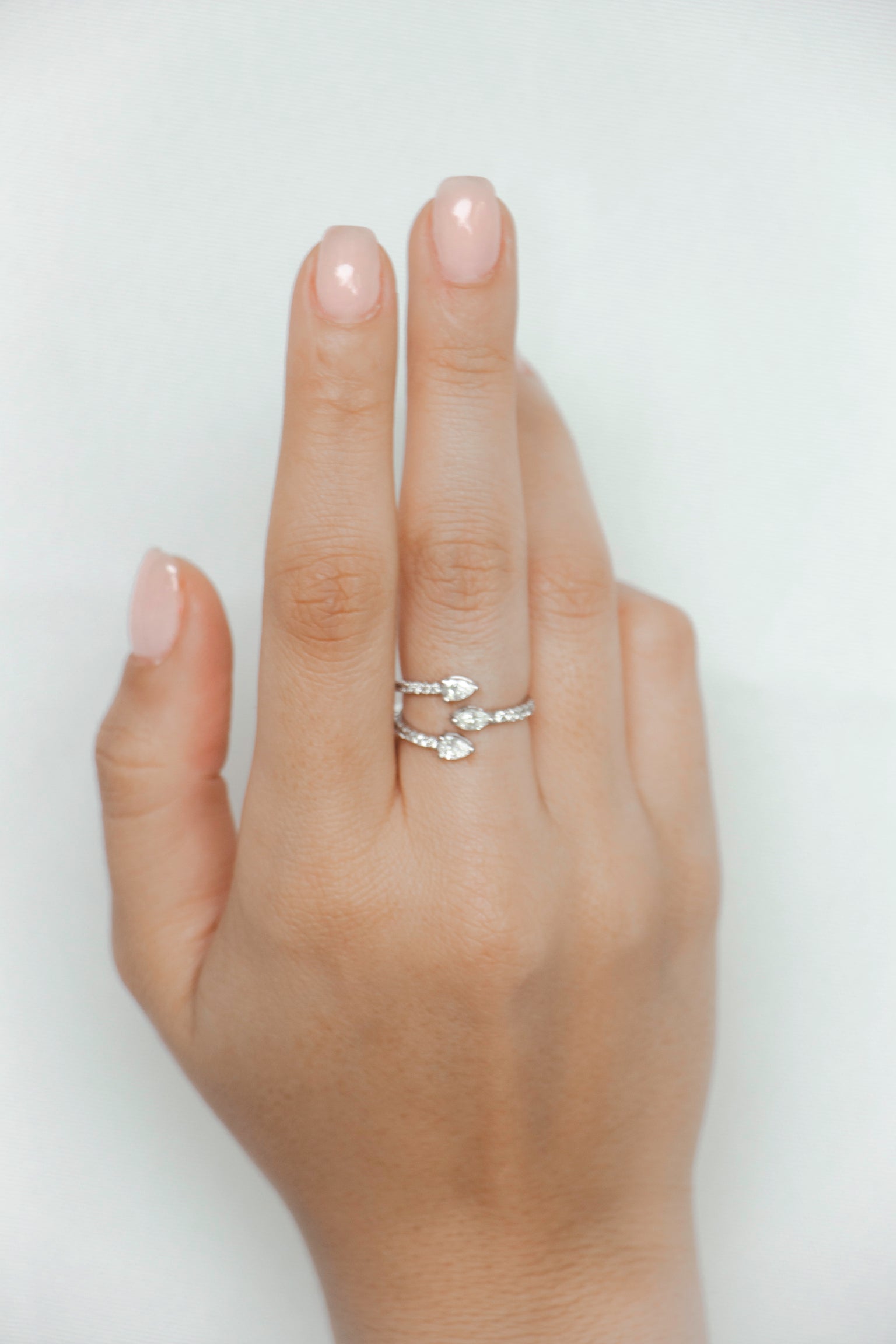 Isidora - Triple Marquise Ring