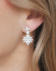 Carola - Diamond Drop Earrings