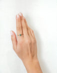 Jules -  Vertical / Horizontal Square Emerald