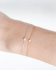 ‪Sofi - Solitaire Diamond Bracelet