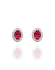 Eloise - Pink Tourmaline Earrings