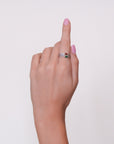 Gilda - Solitaire Ruby Diamond Ring