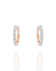 Classic Diamond Hoops