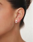 Filo - Earjacket Diamond Pear