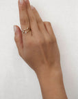 Lira - Triple Pear Diamond Ring