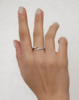 Amalfi - Wrap Diamond Marquise Ring