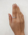Brina - Oval Diamond Band