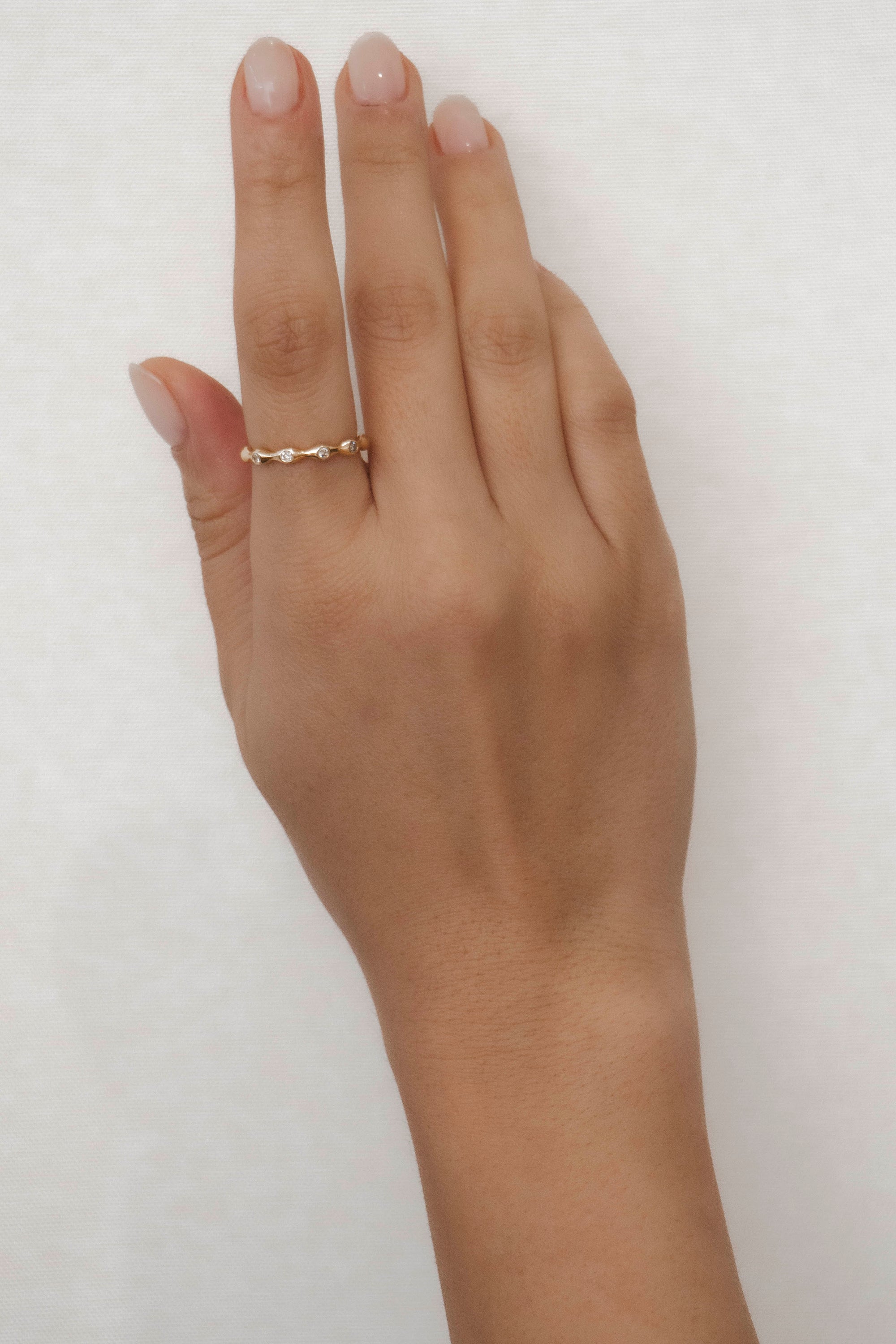 Fiore - Round Gold Ring