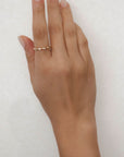 Fiore - Round Gold Ring