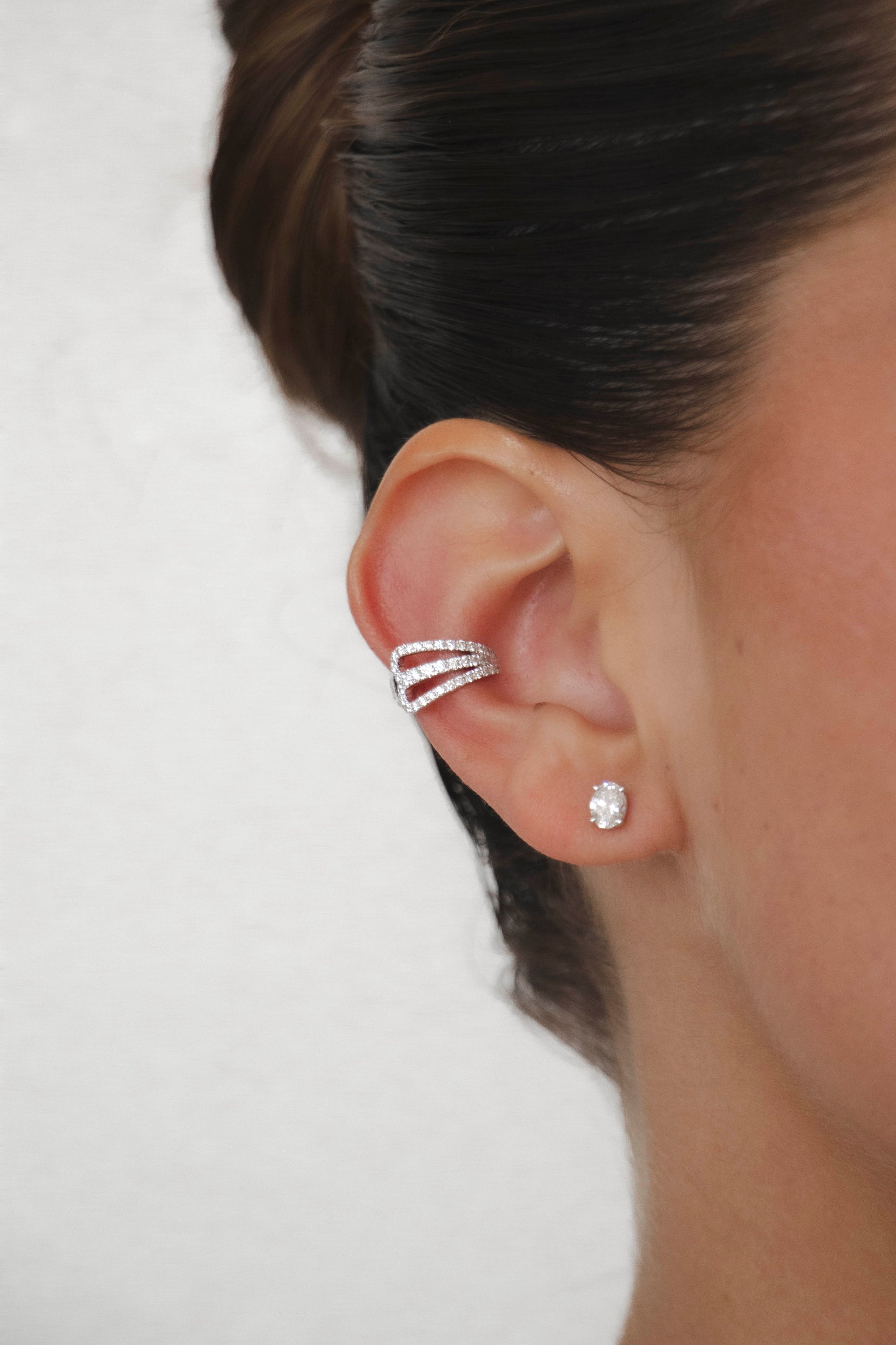 Pina - Diamond Ear Cuff