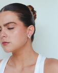 Sienna - Emerald Hoop