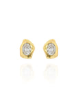 Solene - Oval Wavy New Stud