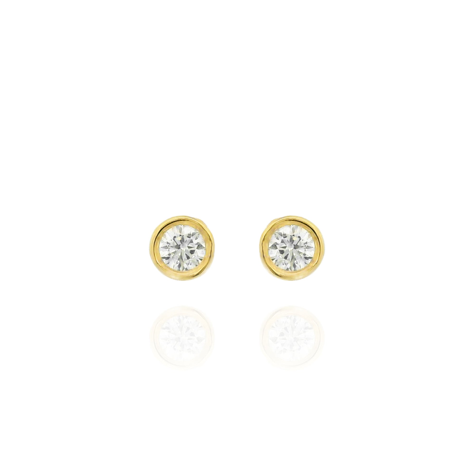 Lola Bezel Studs