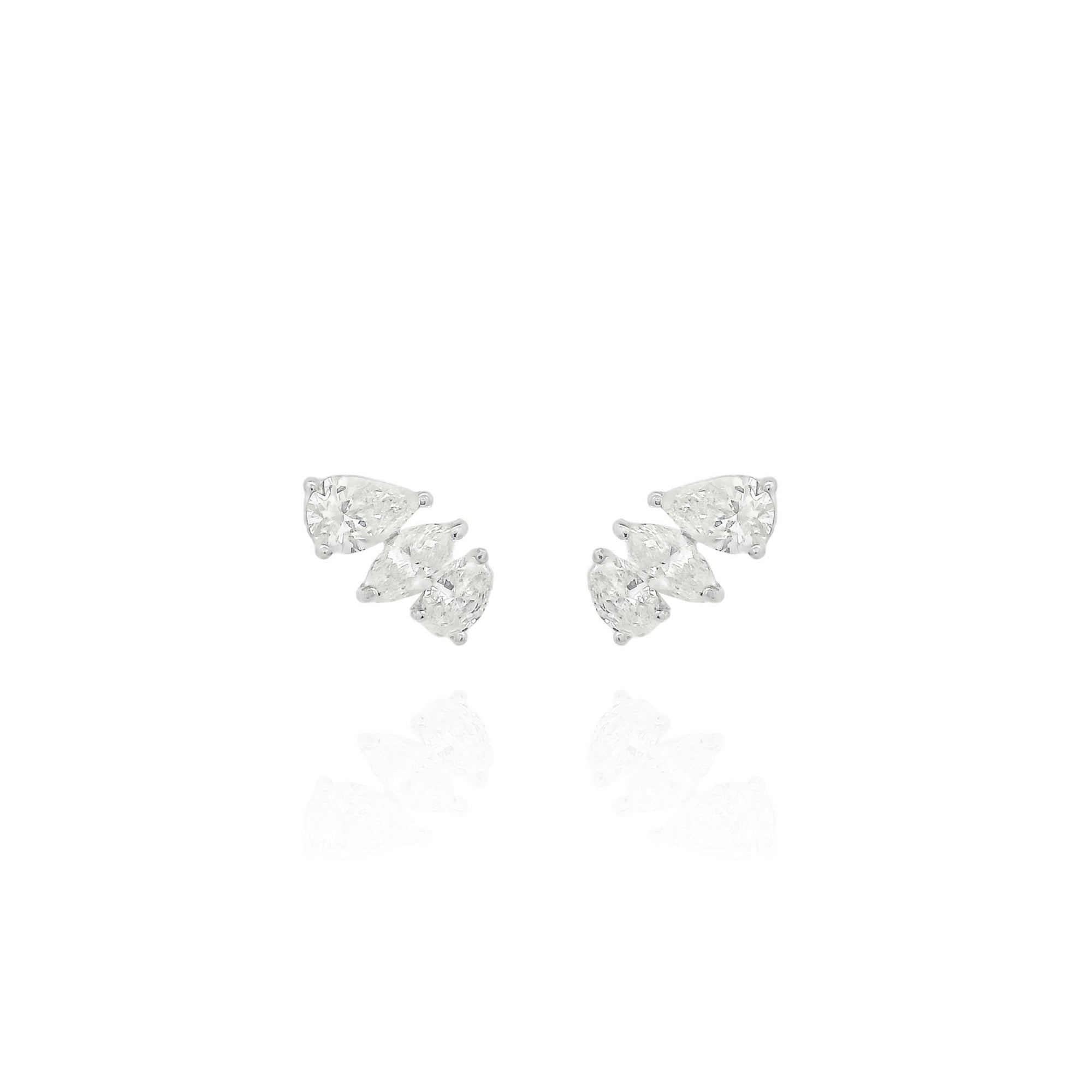 Rox 3 Pear Earring