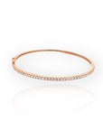 Diamond Bangle Rose Gold