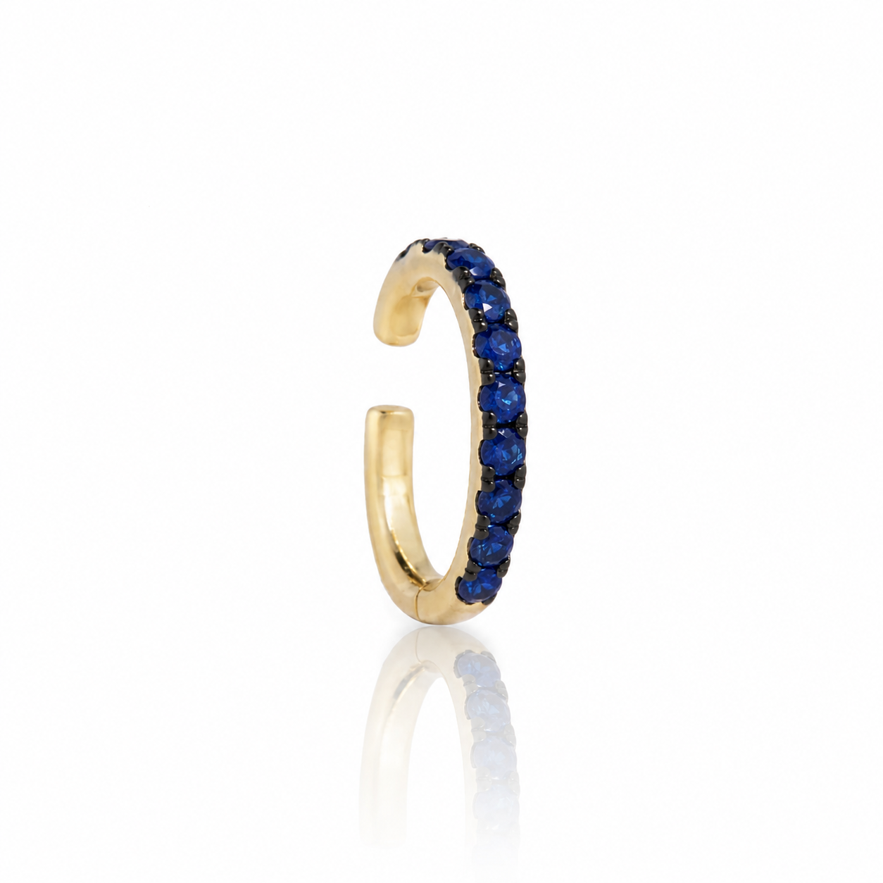 Nina - Sapphire Ear cuff