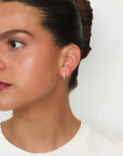 Ainara - Yellow Diamond Marquise Hoop