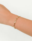 Sally - Bangle Gold and Diamond