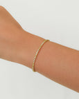 Cova - Yellow Diamond Flexible Bangle