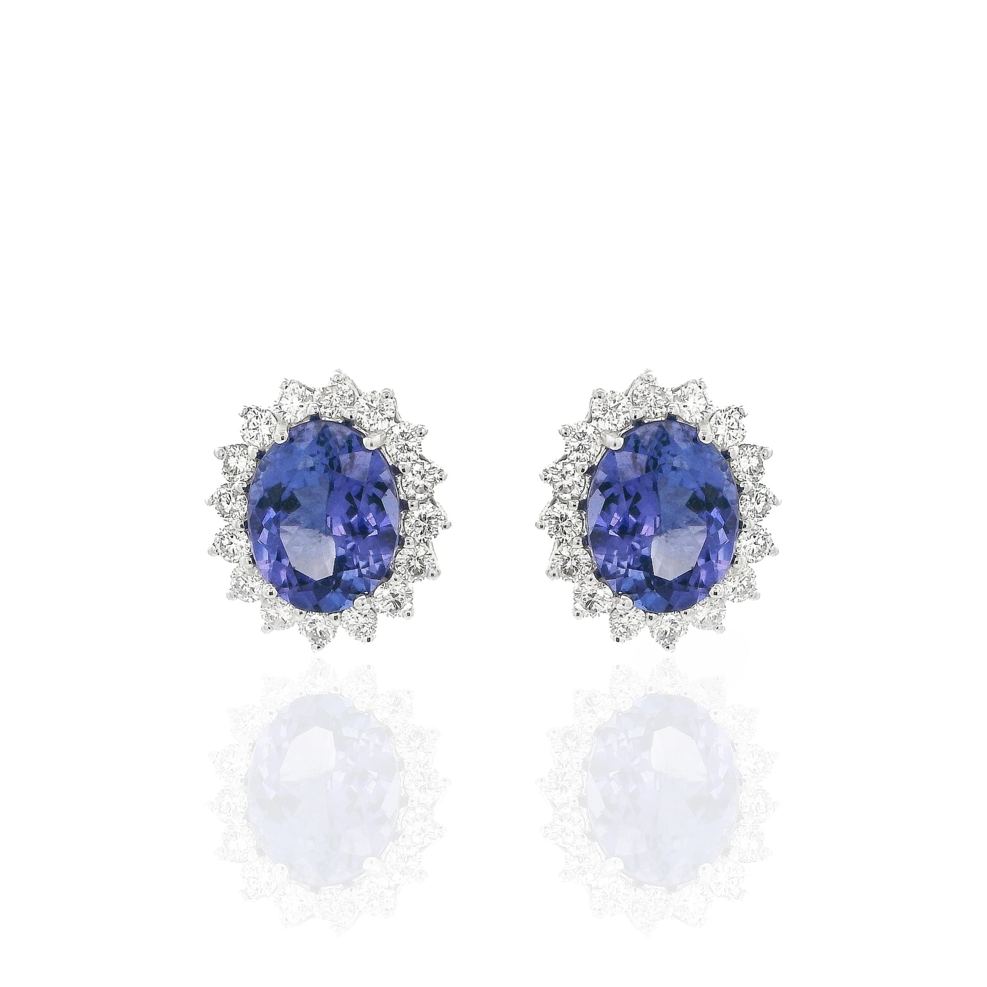 Lady D Tanzanite Earrings