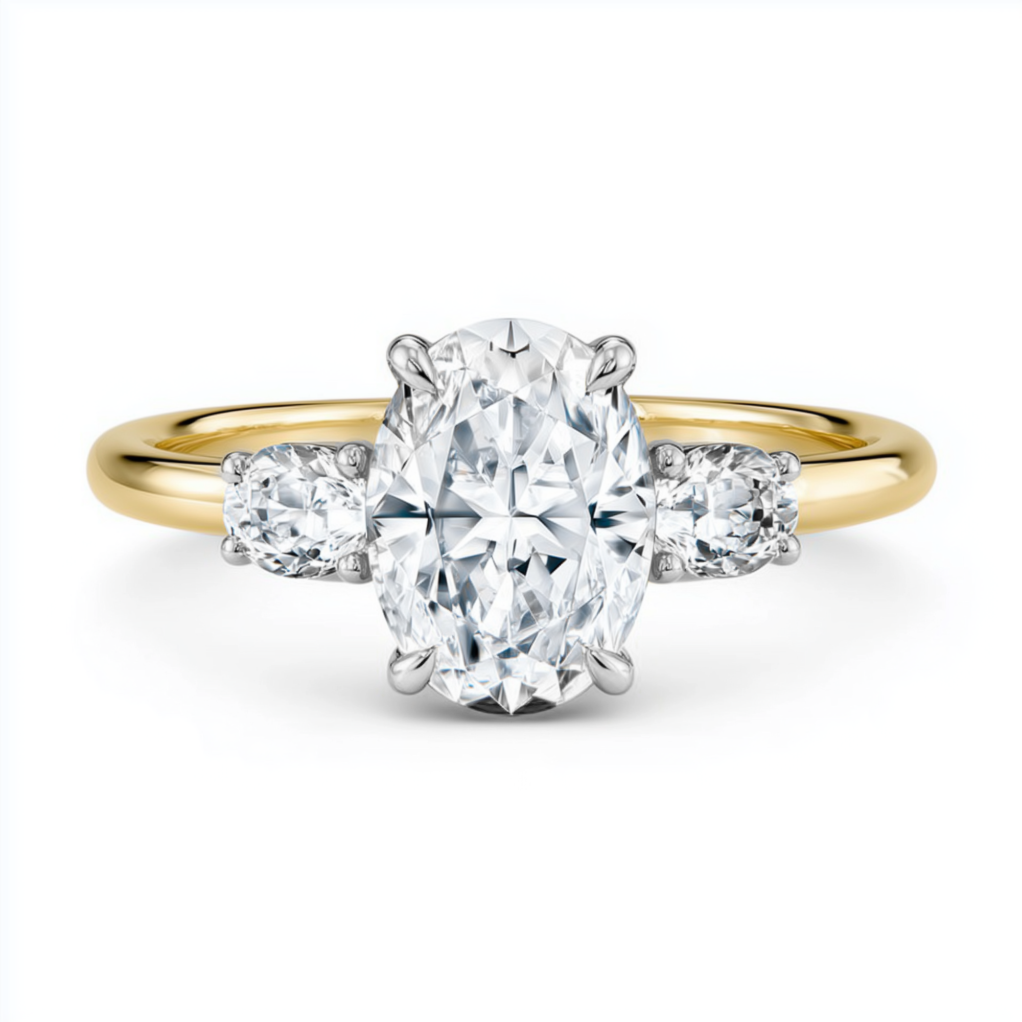 Three Stone Setting