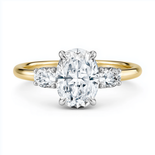 Three Stone Setting