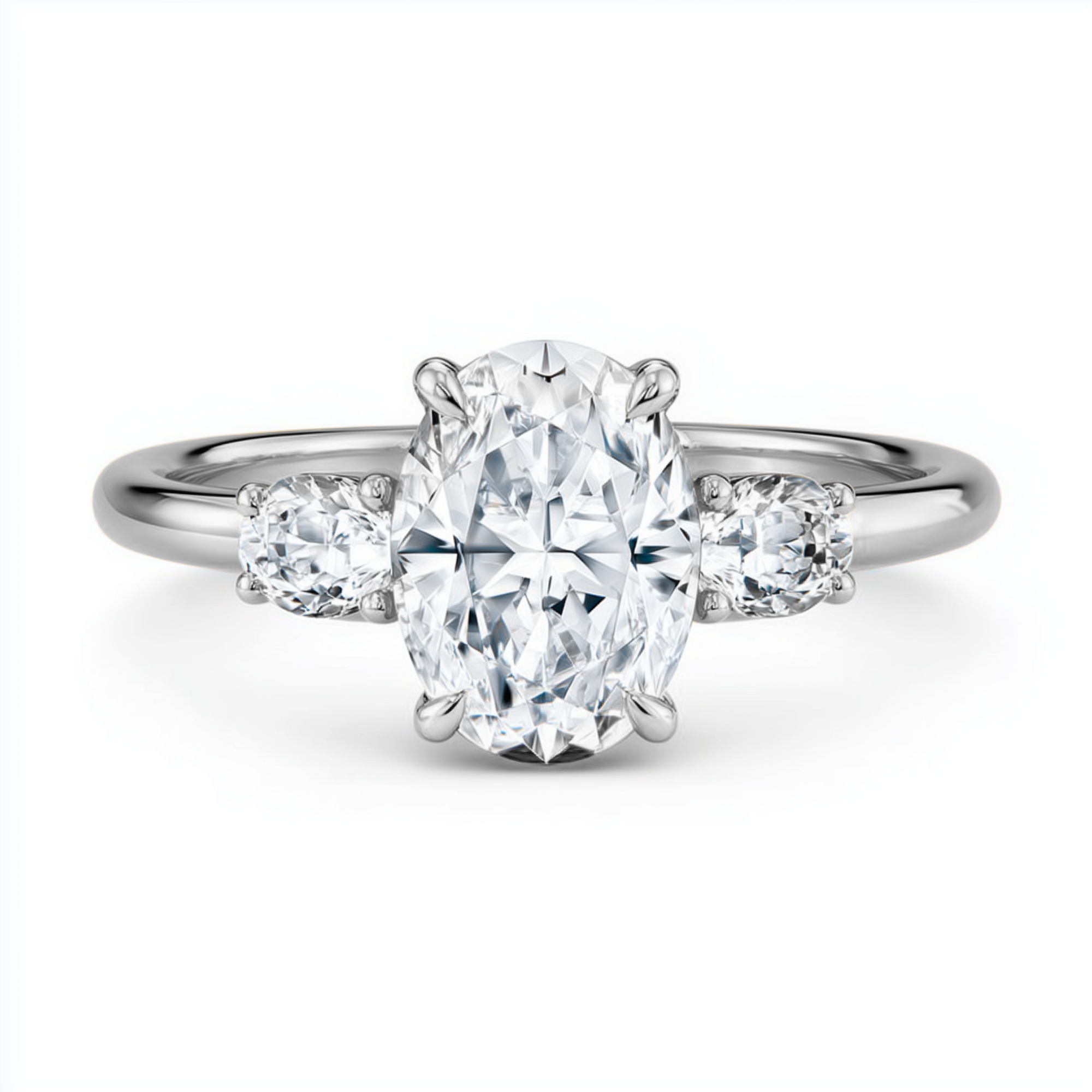 Three Stone Setting