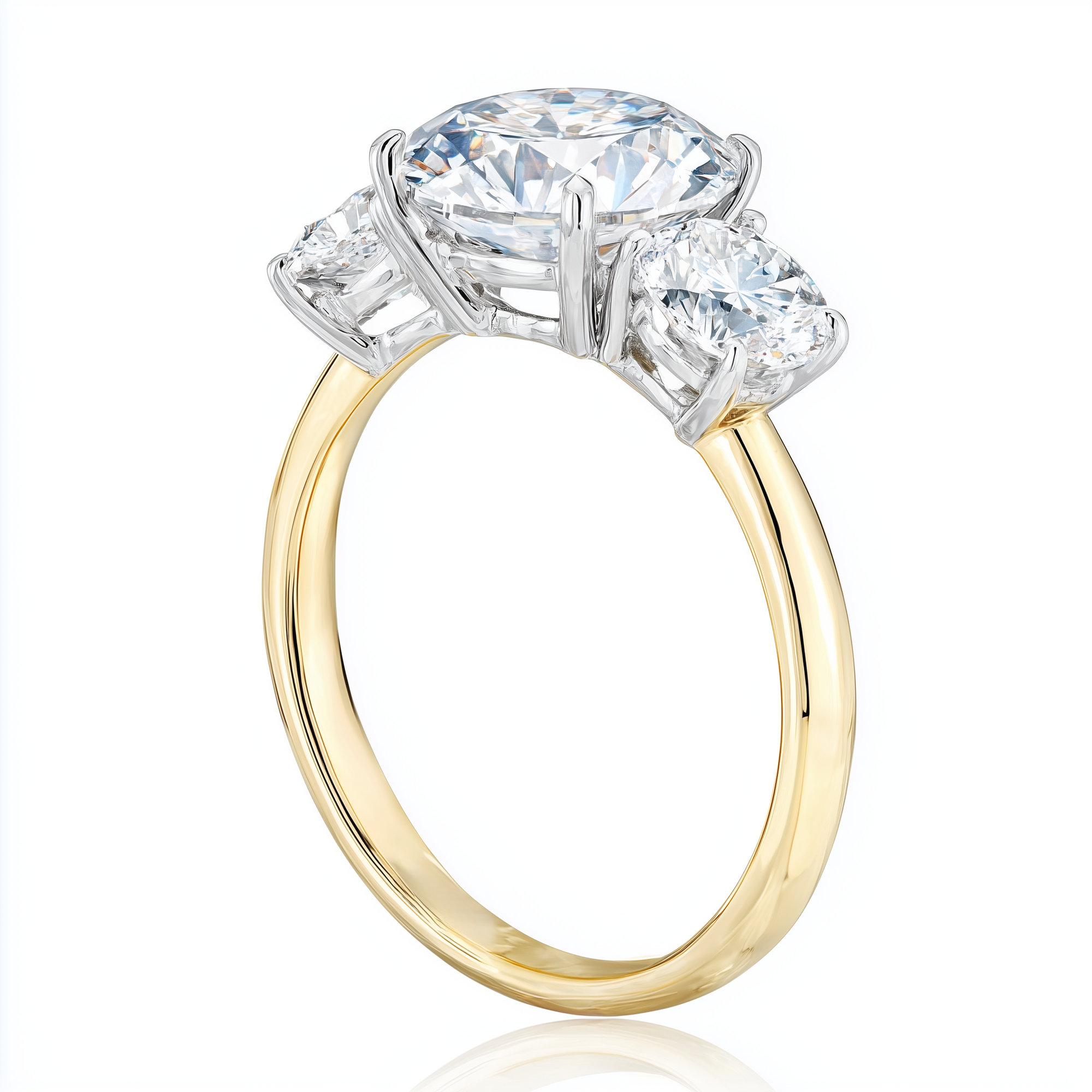Three Stone Setting