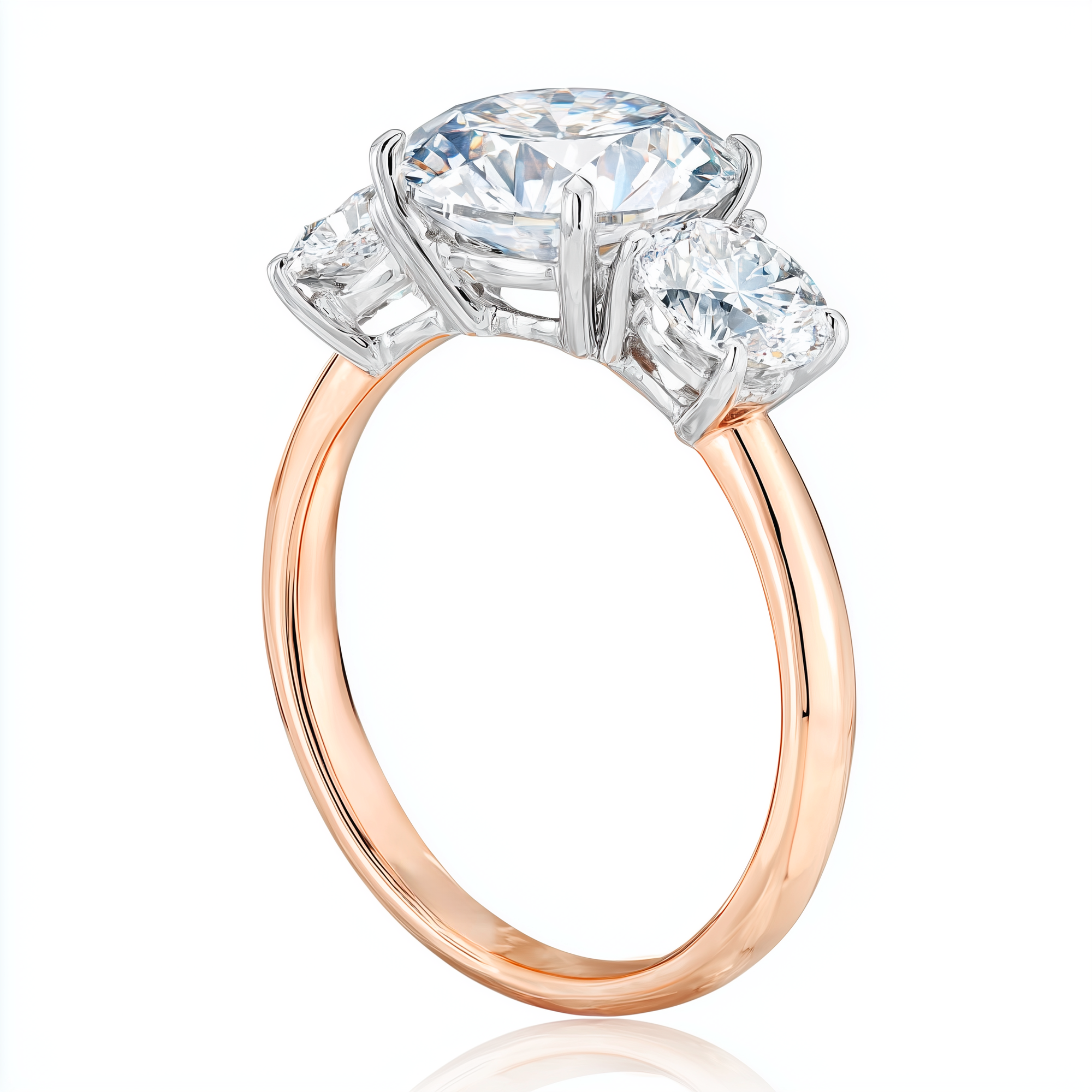 Three Stone Setting