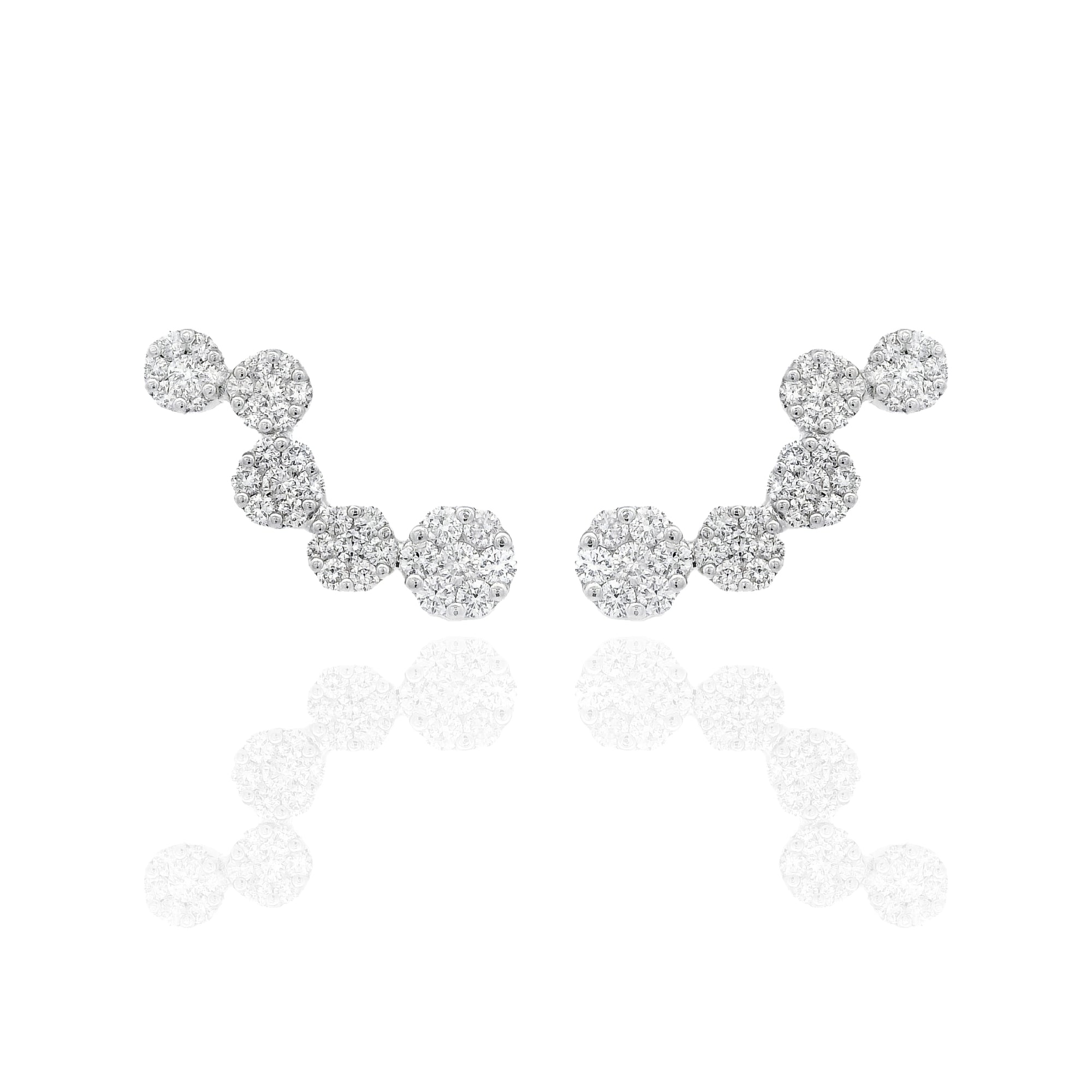 Orsa - Climber Cluster Diamond Earring