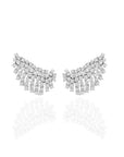 Azzura - Diamond Wing Earrings