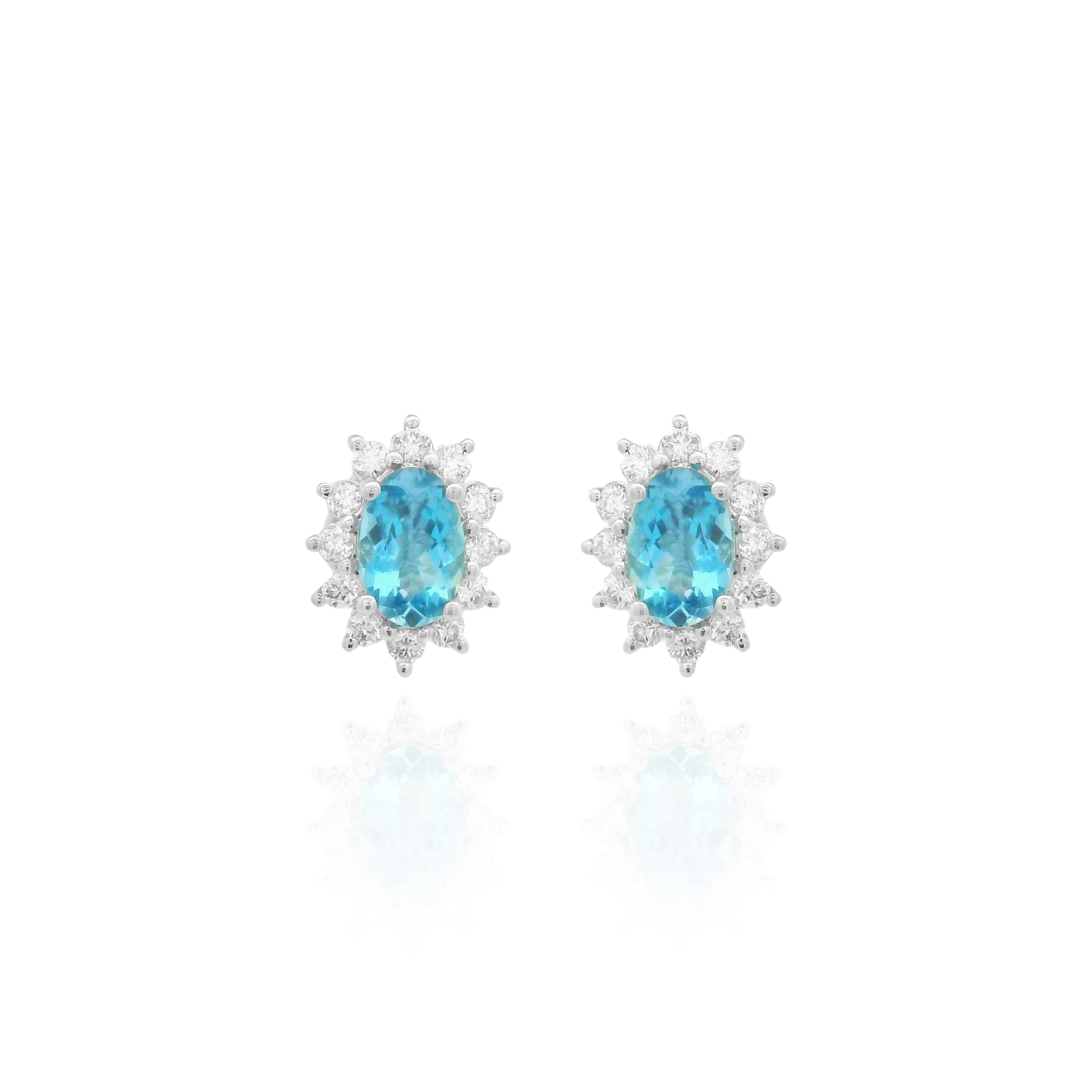 Lady D Aquamarine Earrings