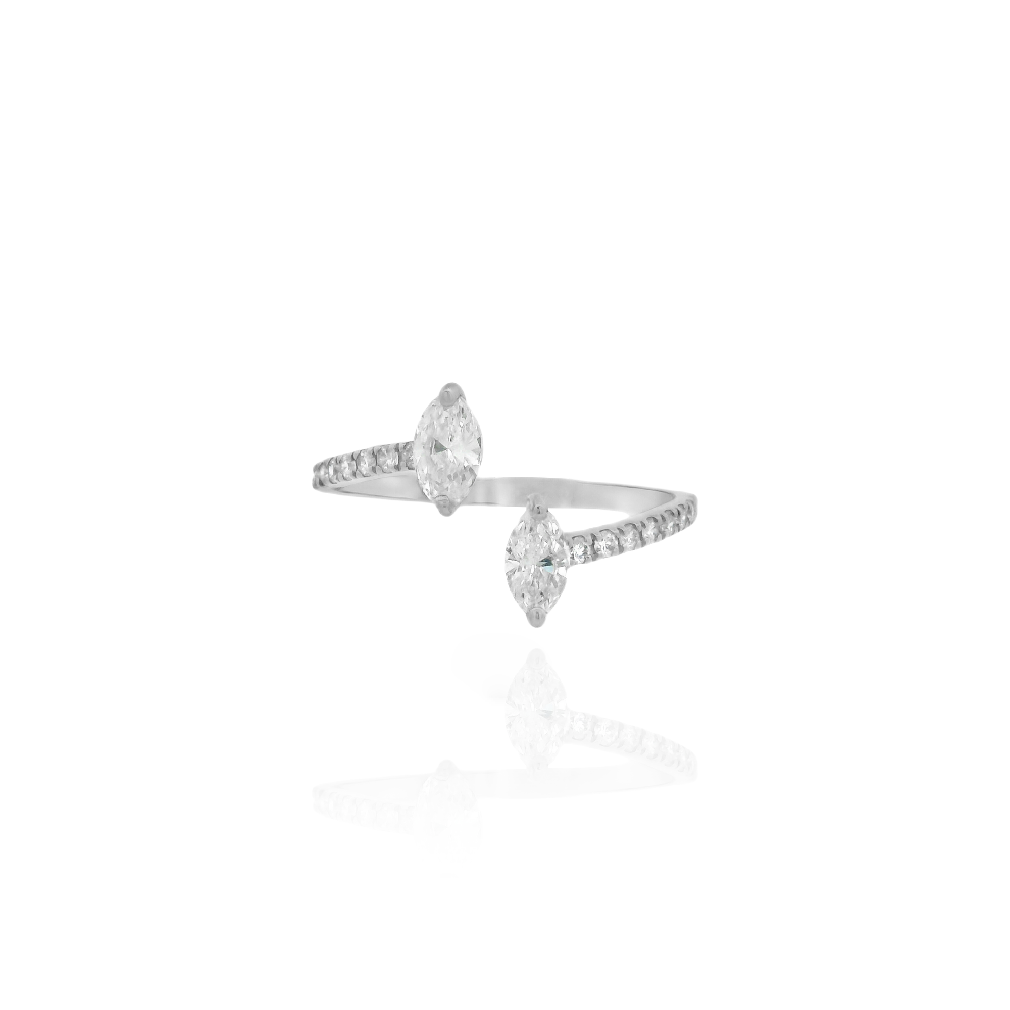 Xaviera - Double Marquise Wrap Ring